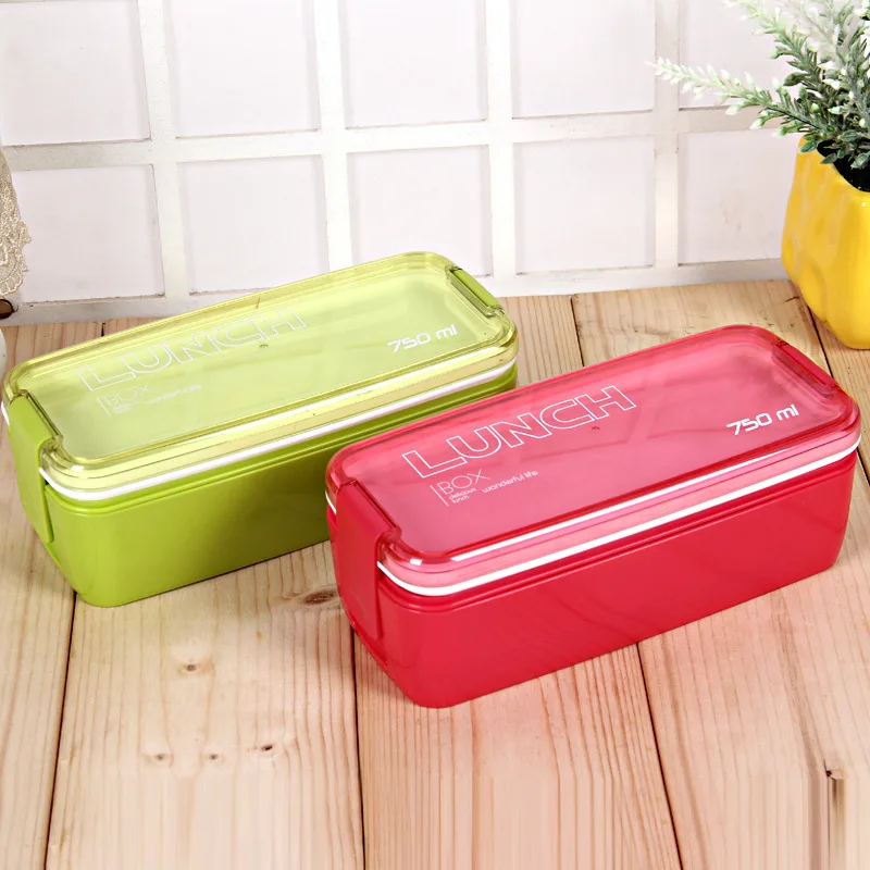 

New Design 750ml Collapsible Portable Lunch Box Microwave Oven Lunch Bento Boxes Folding Lunchbox Eco-Friendly