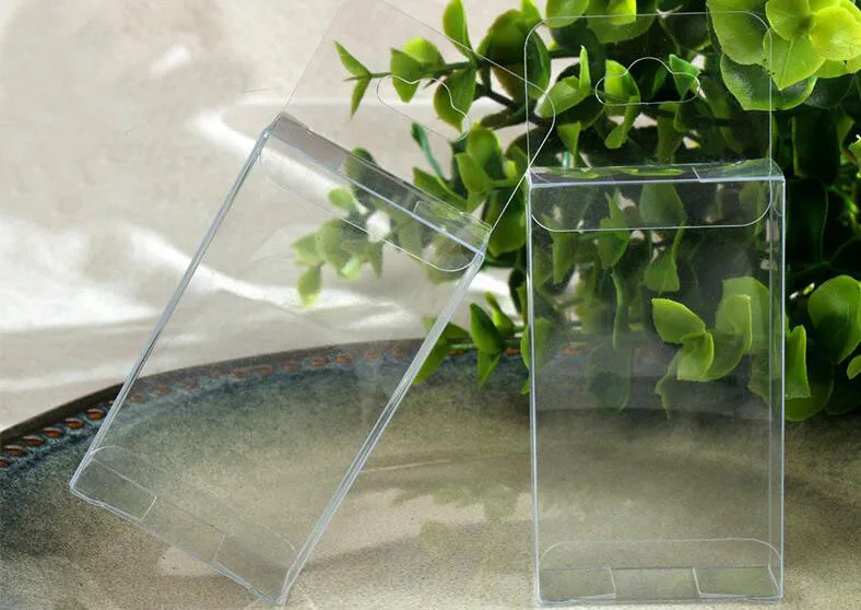 

50pcs 1.5*4*7cm clear plastic pvc box packing boxes for gifts/chocolate/candy/cosmetic/crafts square transparent pvc Box