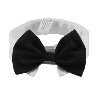 

Dog Cat Pet Tie Puppy Toy Bow Tie Necktie Clothes British Black Kitten Tie Handsome Dog Puppy Necktie for Pet Festival Decor