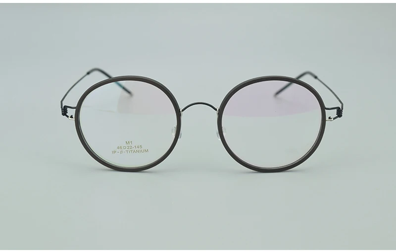 Новые очки nerd круглые очки ретро бренд тег титановая оправа для очков для мужчин и женщин от близорукости, по рецепту очки oculos de grau