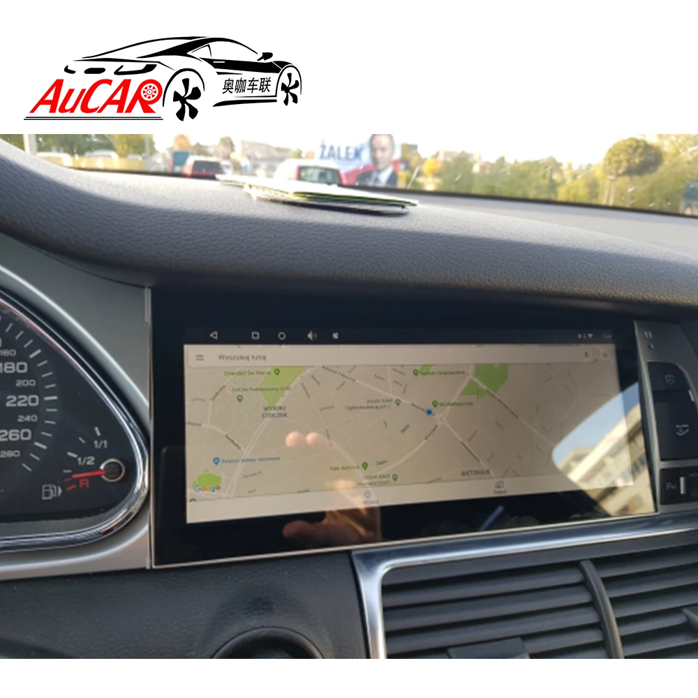 Aucar Android 10 25 &quotАвтомобильный мультимедиа для Audi Q7 2005 2015 автомобильный dvd плеер на