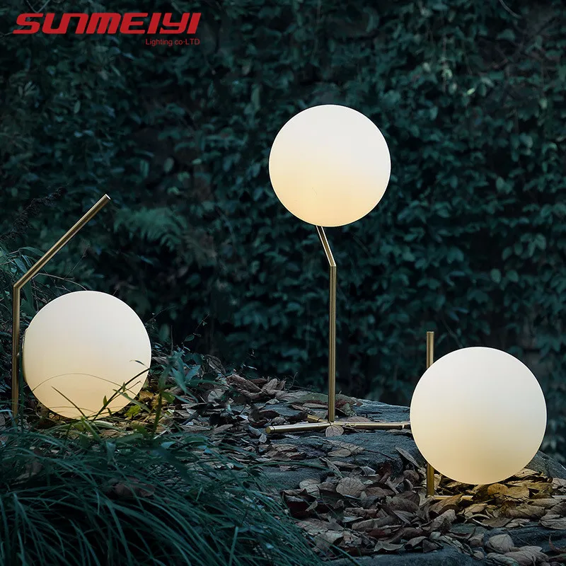 

Modern Table Lamp Luxurious Desk lamp Gold Globe Bedside lamp Parlour Home Lighting Art Deco Reading Night Light E27