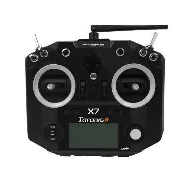 Передатчик FrSky ACCST Taranis Q X7 QX7 2,4 ГГц 16CH белый/черный цвет на ваш выбор - Цвет: Black color