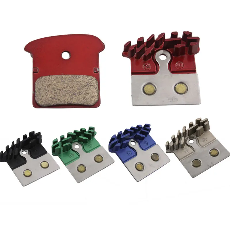 

Better heat dissipation MTB Bicycle Disc Brake pads for SHIMANO M615 M675 M785 M985 M666 M8000 M988 M987 M9000 M9020 Disc Brake