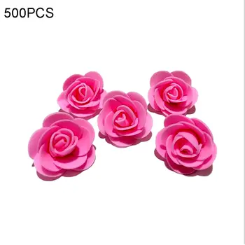 

500pcs Multi color Option PE Foam Flower Head Girls Boutique Mini Hair Bow Headwear DIY Garment Craft