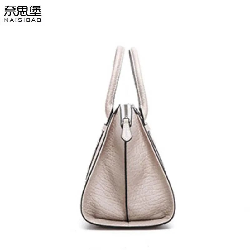 Сумка NAISIBAO Женская из натуральной кожи с тиснением 2019|bag high quality|genuine leather bagfashion women