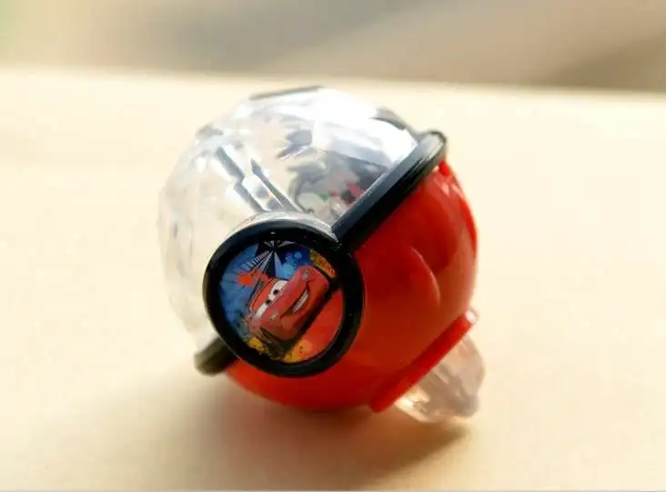 Ностальгический классическая игрушка мультфильм трение светильник флеш-гироскоп "без батареи" назад к мелочам