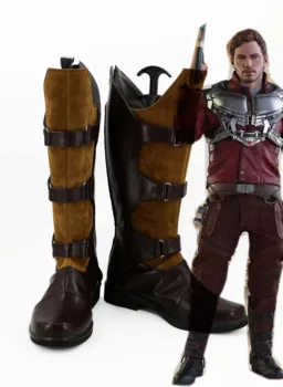 

Movie Guardians of the Galaxy Star-Lord Shoes Peter Jason Quill Cosplay Boots Halloween Carnival Boot