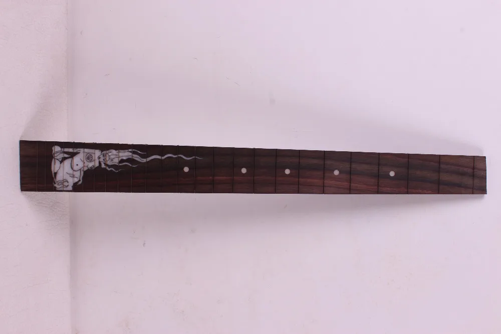 

2 pcs Guitar Fretboard Fingerboard Fretless Guitar parts Dot inlaid Maple wood #28