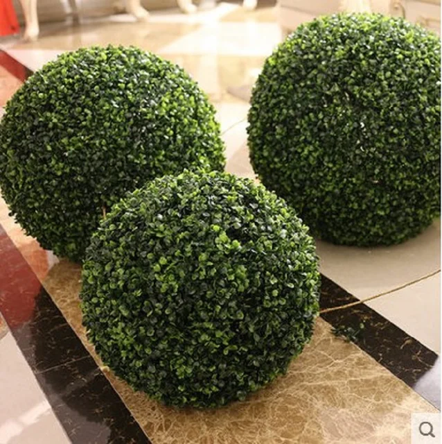Cammitever Wedding Arrangement Artificial Garden Gr Buxus Cammitever Wedding Arrangement Artificial Garden Gr Buxus Boxwood Topiary Landscape Fake Trees Pots Plants