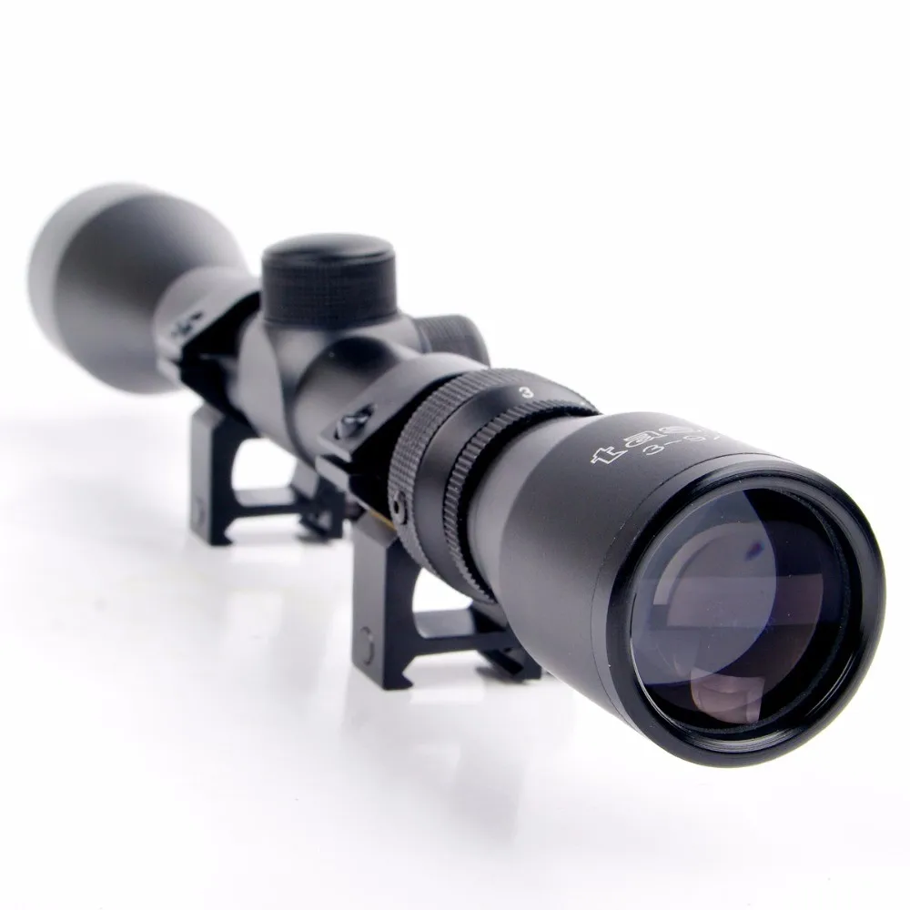 3-9x40 الصيد Riflescope مسدس هواء النطاق البصري مع 20 مللي متر السكك الحديدية جبل Picatinny السكك الحديدية التبعي