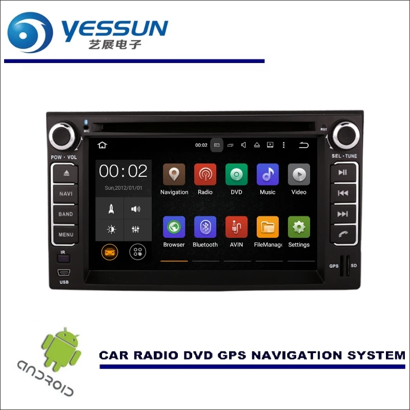 Perfect YESSUN Wince / Android Car Media Navigation For Naza Suria / Picanto 2004~2011 CD DVD GPS Player Navi Radio Stereo 1