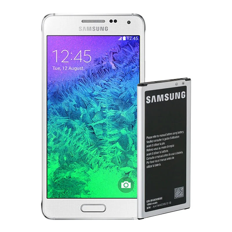 Батарея для samsung Galaxy Alpha G850 G850F G850A G850W G850S G850K G850L G8508S G8509V EB-BG850BBE 1860 мАч с NFC