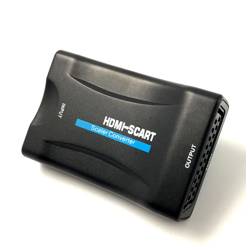 DOITOP 1080P HDMI a SCART Video Audio di Alto Livello Converter Scart out e HDMI in Segnale AV Adat