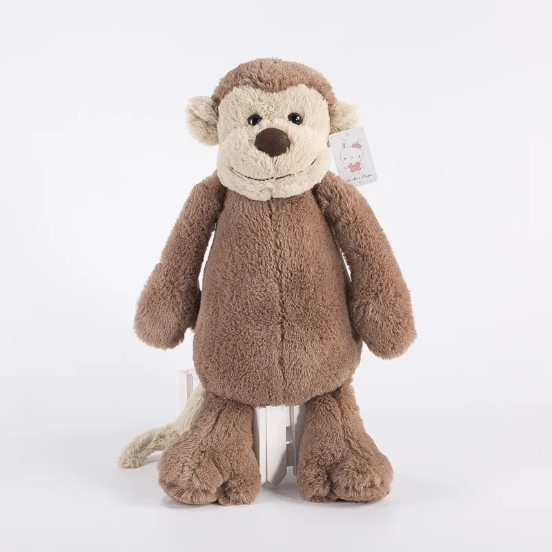 2017 New Super Cute Bunny Monkey Plush Toys Baby Kids Sleeping Comfort Soft  Animal Dolls Gift 3040cm (5)