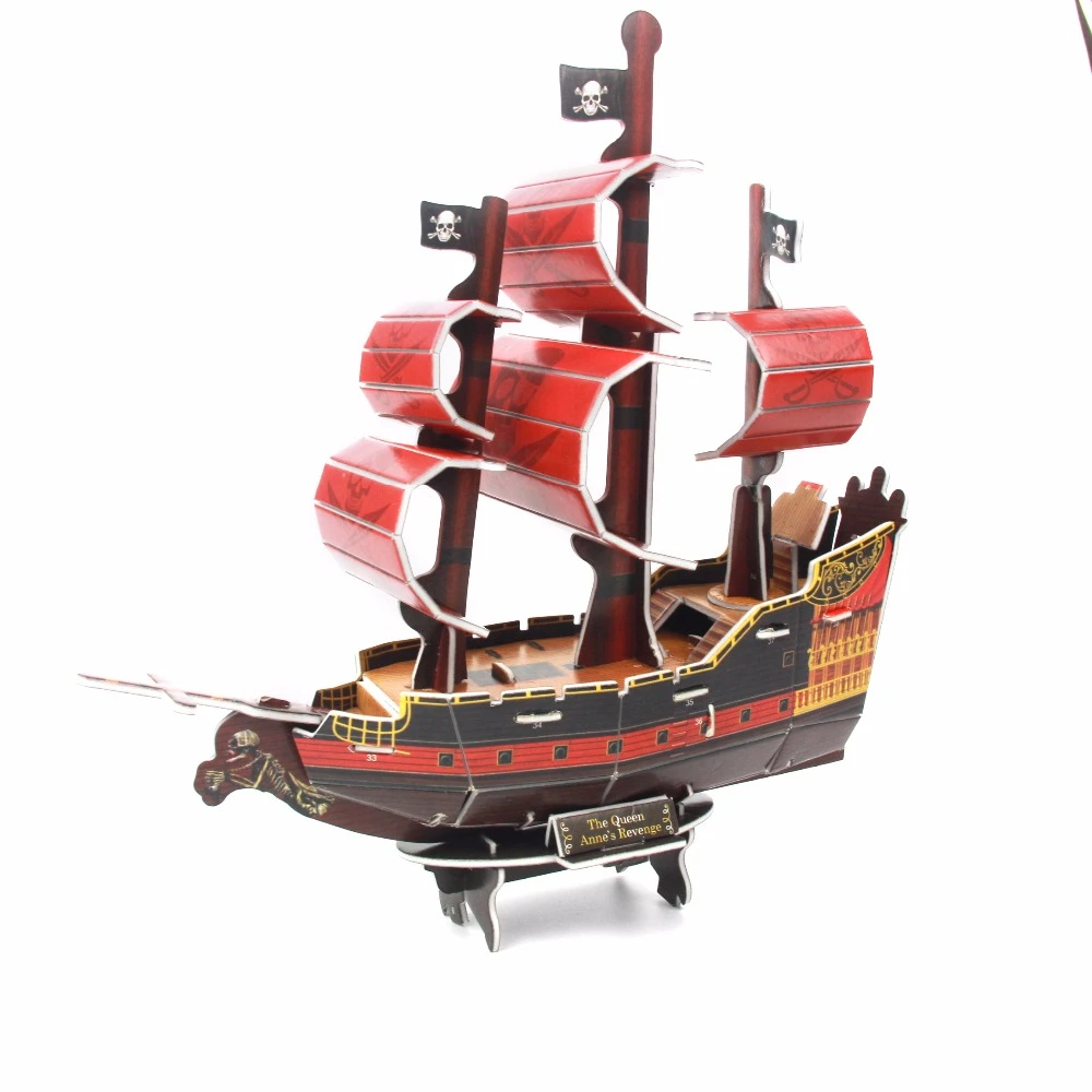 3d puzzle pirate ship