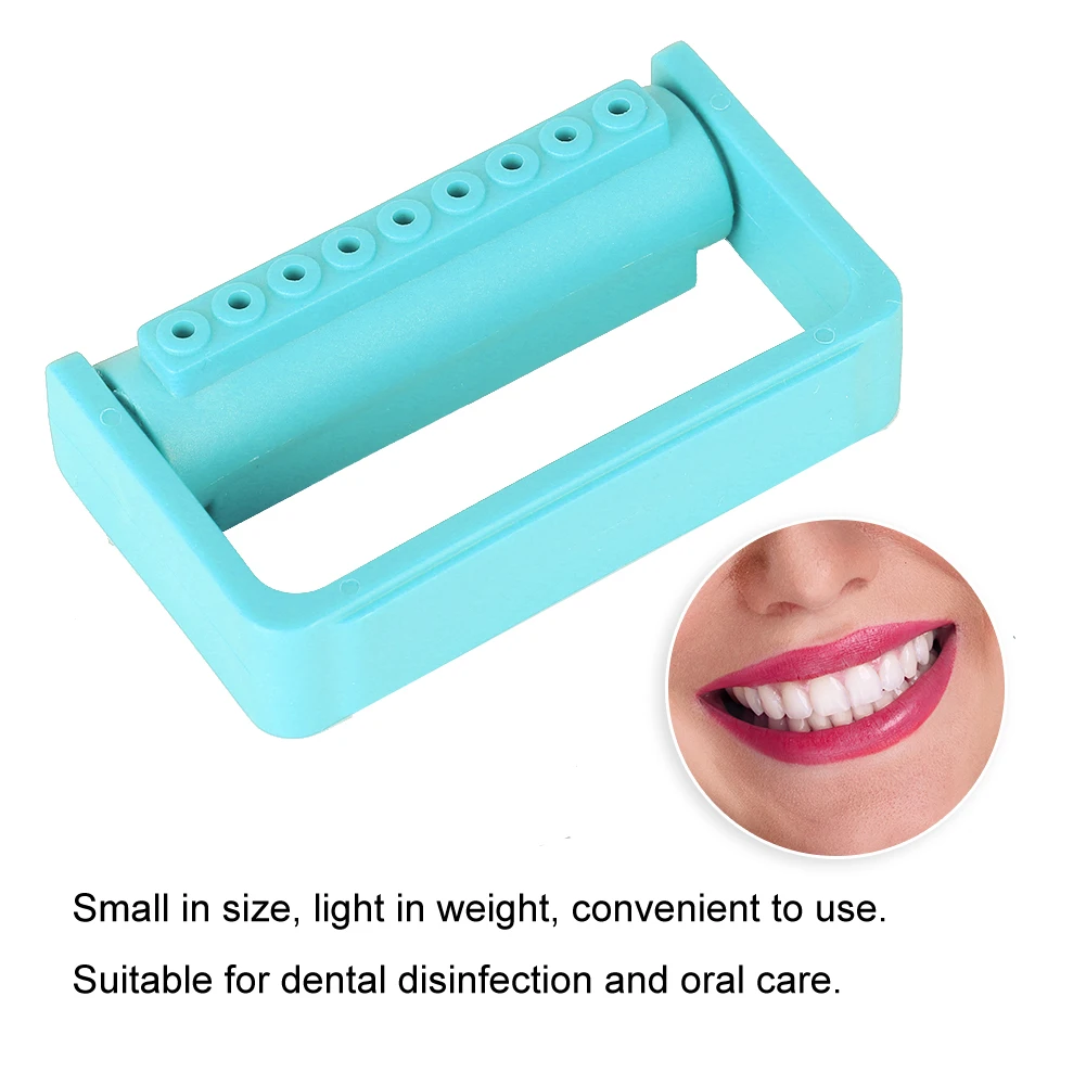 9 отверстий дезинфекции коробки держатель зубных боров Autoclavable инструменты для ухода за полостью рта подходит для стоматологической дезинфекции и ухода за полостью рта
