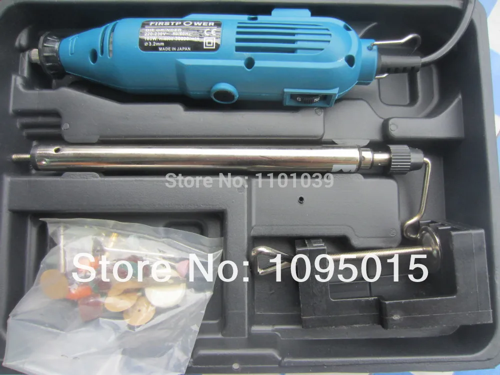 

HOT SALE ROTARY POLISHING TOOL KIT WITH PLASTIC CASE,JEWELRY MAKING TOOL AND MACHINE