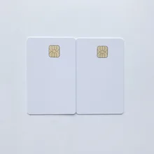 30 шт. пустой для печати контакт ПВХ Смарт IC карта с 4428 чип для Epson/Canon струйный принтер