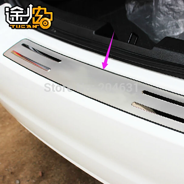 FOR 2011 2012 2013 Sunny High quality stainless steel Rear bumper Protector Sill air fast ship | Автомобили и мотоциклы