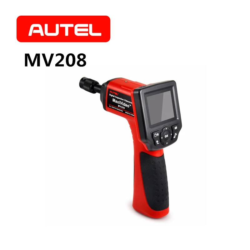 

Autel Maxivideo MV208 Digital Videoscope with 8.5mm Diameter Imager Head Inspection Camera MV 208 Multipurpose Videoscope