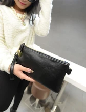 2016 einzel Begrenzte Echt Bolsa Pilz Tasche Bankett Handgelenk Länge Kleine Geldbörse Handytasche Kartenhalter Schulter Frauen der