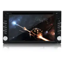 2 Din 6.2 Inch Car DVD Player In Dash Stereo Support RDS Car Radio Bluetooth Audio USB/SD Touchscreen CD Video Player Car Stereo