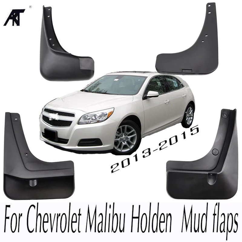 For Chevrolet Silverado 1500 2014-2017 Mud Flaps Splash Guards Molded 4-PCS Set