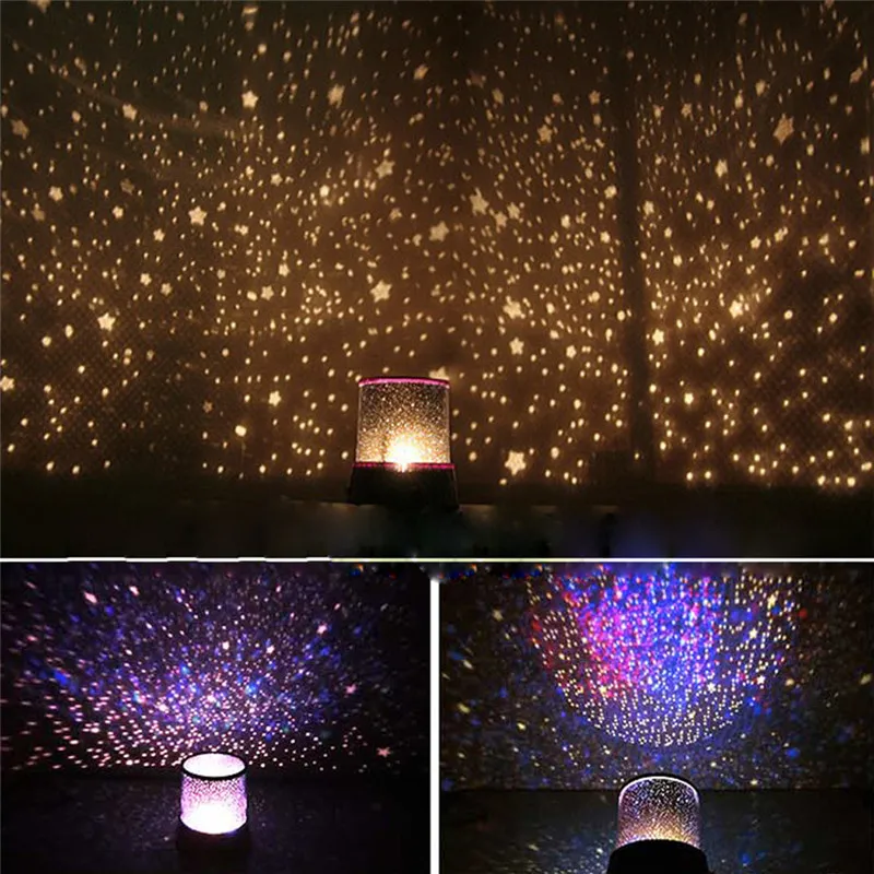 739 21 De Réductionoffre Spéciale Coloré Ciel étoile Maître Veilleuse Belle Ciel étoilé étoile Projecteur Nouveauté Cadeaux Lumière Led Lampe