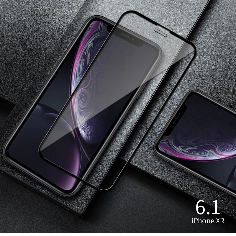 Новая 9D полностью покрытая закаленная пленка для iphone x xs max защитное стекло на iPhone7