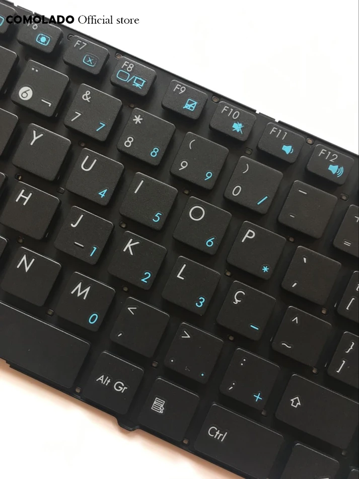BR Brazil keyboard for ASUS U36 U36J U36JC U36S U36SG U36R black without frame BR Layout (2)