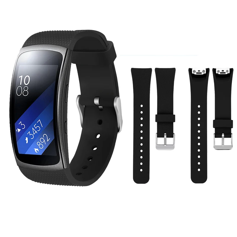 Мода для samsung Galaxy gear Fit2 Pro ремешок спортивный силиконовый браслет ремешок для samsung gear Fit 2 SM-R360 ремешок