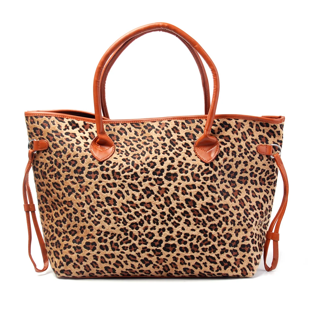 Leopard PU handbag