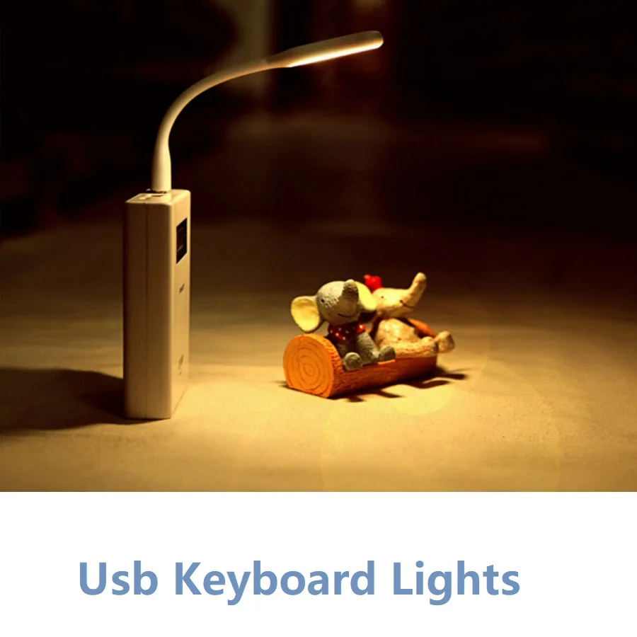 Usb-клавиатура светильник 5v светодиодный ночной Светильник для мобильных устройств портативный компьютер веб камера для компьютера и ноутбука рабочий светильник ing чтение светильник