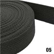 05 20mm 25mm 38mm 50mm wide Imicka webbing grey