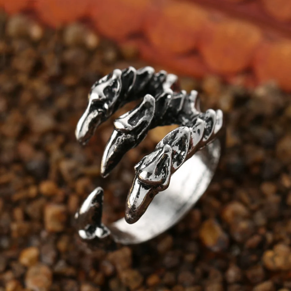 

Self-Defence Finger Ring Men EDC Tool Stainless Steel Outdoor Survial Kit Portable Open-end Rings Suitable for Most Men