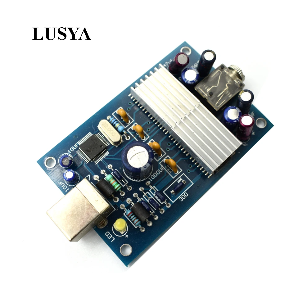  Lusya HIFI TDA1543 * 4 decodificador USB OTG DAC Placa de decodificador bile externa para placa de 