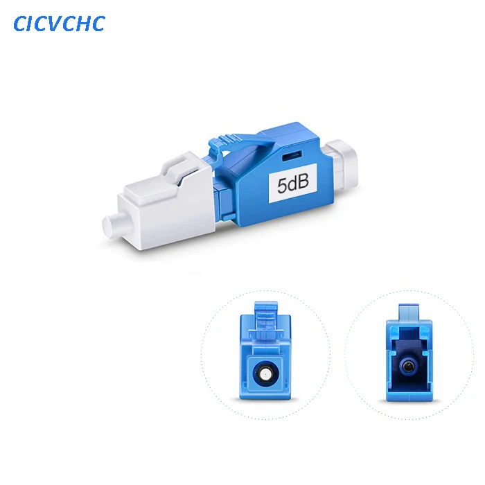 5pcs LC/UPC-LC/UPC Male to Female Attenuators (0, 1 to 25dB)/Plug-in type /Fiber Optical