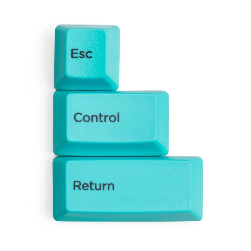 Цветной краситель саб или пустой PBT keycaps Esc/управление/ввод/пробел fit Topre Realforce HHKB