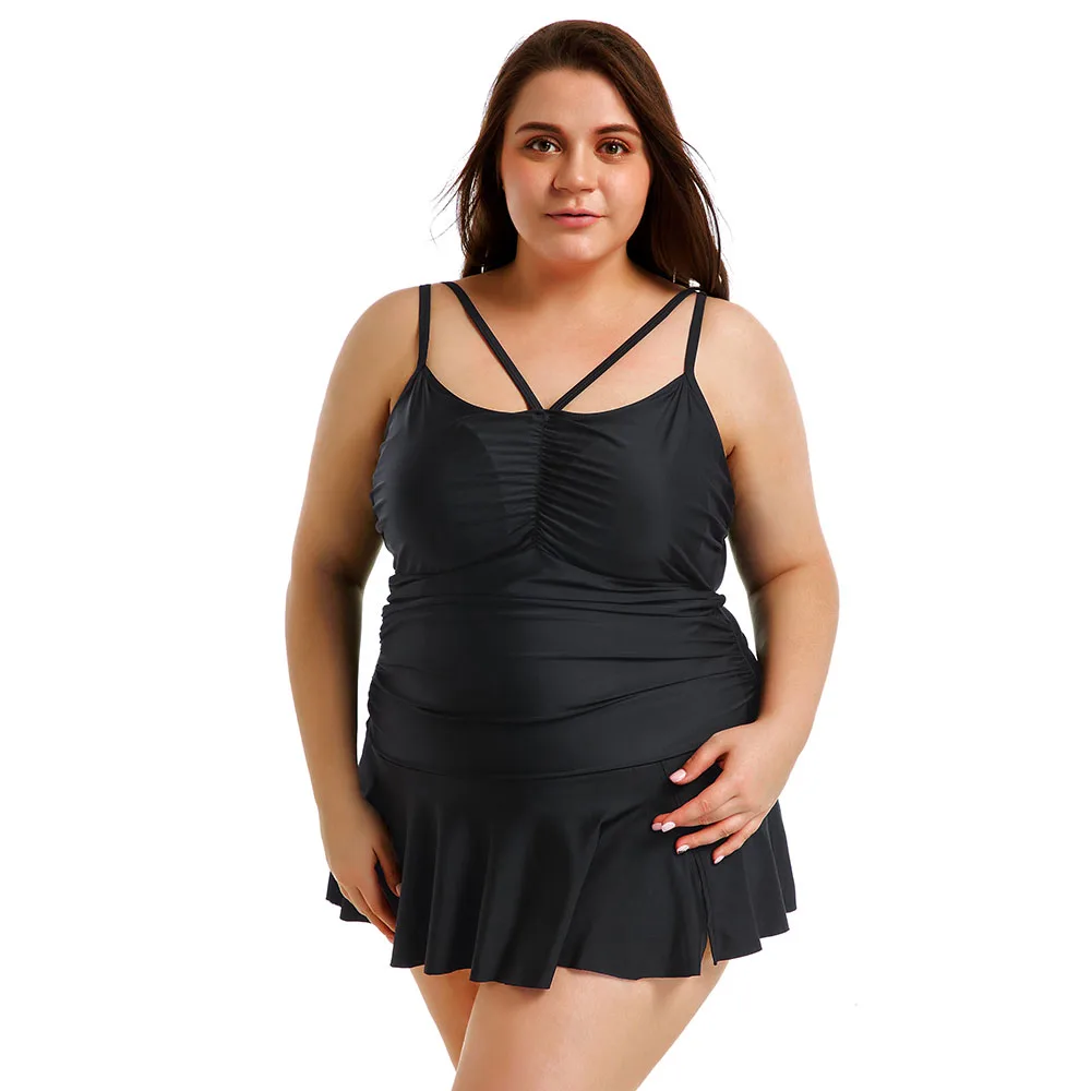 Swimdresses for Women Plus Size Tankini Swimsuits Floral print Swimwear