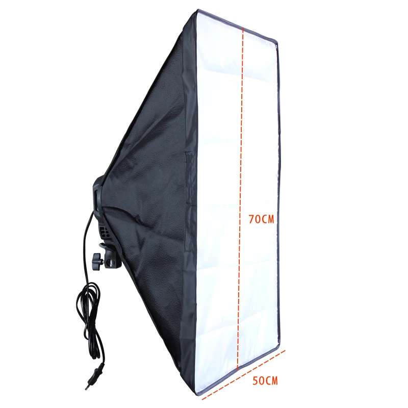 Photo Studio Diffuser 2Pcs Softbox 4-Lamp-Holder