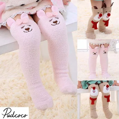 For Age 0-6 Baby Kids Toddlers Girls Knee High Socks Tights Leg Warmer Stockings