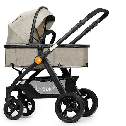 Детские коляски Портативный легкий детская коляска Высокая Пейзаж Пикник