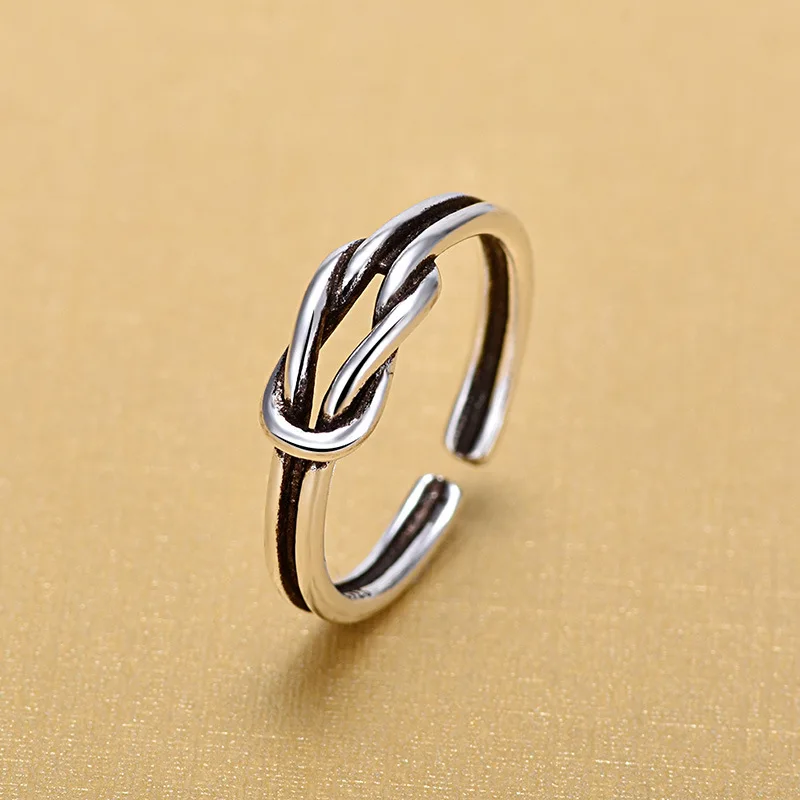 925-Sterling-Silver-Open-Rings-For-Women-Original-Handmade-Lady-Prevent-Allergy-Sterling-Silver-Retro-Rings (1)
