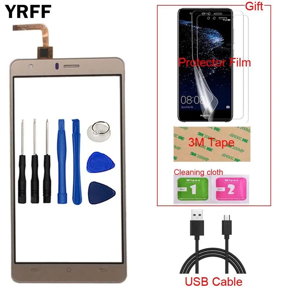 Гибкий сенсорный экран YRFF для телефона BQ 5503 красивый 2 дигитайзер панель стекло