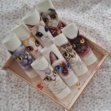 12*12 см 8 шт. милый кот ткань для diy шитья кошелек домашний текстиль мультфильм хлопчатобумажная ткань Декор стены лоскутное шитье D20