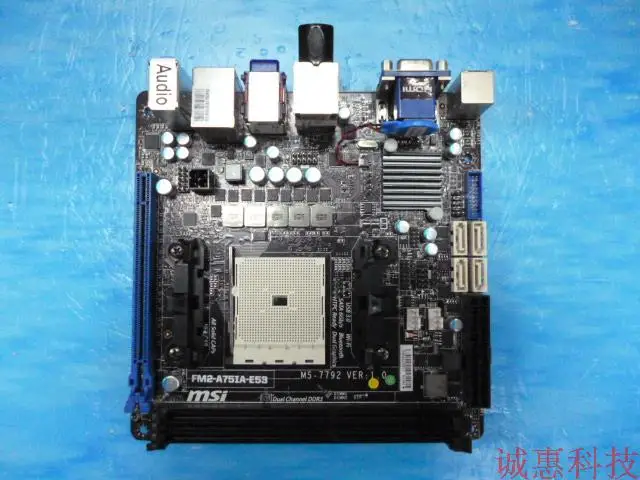 

ITX mini-board FM2-A75IA-E53 with wireless WIFI SATA3 built-in USB3