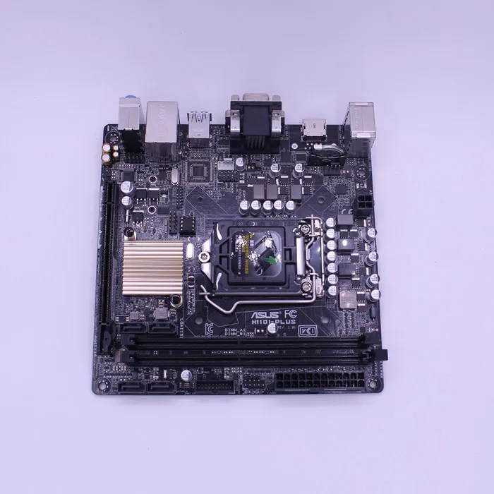 Материнская плата LGA1151 ITX HPTC 17*17 для Asus Настольная материнская H110 Socket i5 i3 DDR4 32G SATA3