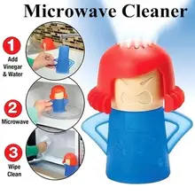 Limpiador de vapor para horno, limpiador de microondas, limpia fácilmente, aparatos de limpieza de vapor para horno microondas para la limpieza del refrigerador de la cocina