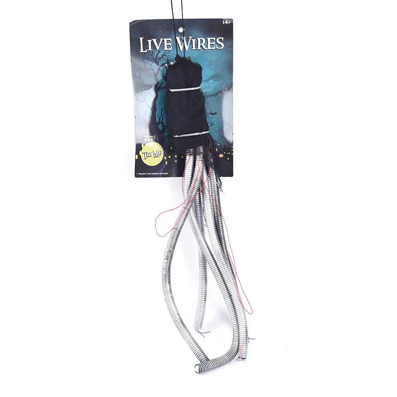 

Halloween Horror Toy Tree Pendant Decoration Electric Wire Jitter Ghost Door Scary Props Horror Voice Door Hanging Props
